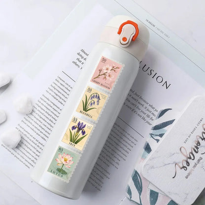 50PCS Plant Stamps Transparency Graffiti Stickers Creative Cartoon Decal Decoration Luggage Phone Cup Guitar Scrapbook Kid Toys