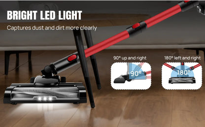 Cordless Stick Vacuum Cleaner Handheld Wireless Household Vacuum Cleaner
