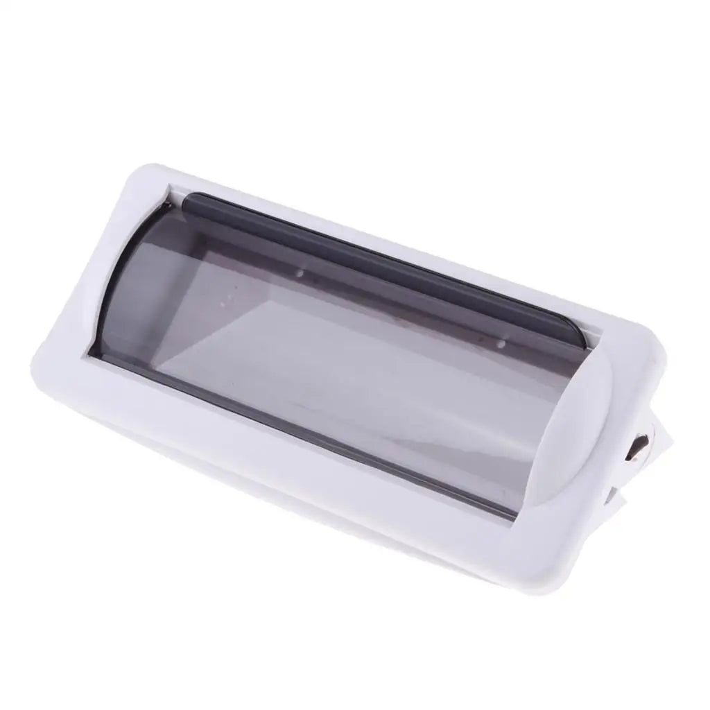 Marine Boat Waterproof Stereo Radio Housing Cover with Mount, White
