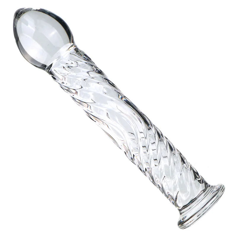 Love fairy stick Crystal Glass Dildo Penis Beads Anal Plug Butt Plug Sex Toys For Man Woman Couples Vaginal And Anal Stimulation