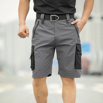 Men's Tactical Cargo Shorts Quick Dry Lightweight Multi-Pocket Military Style for Hiking Fishing Camping Work Summer Outdoor
