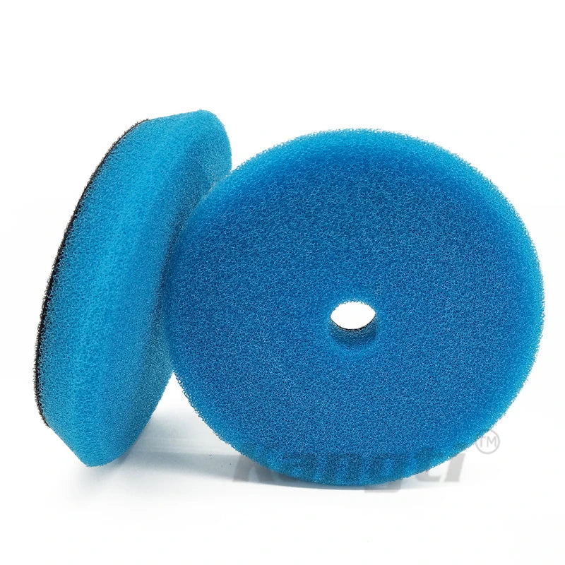 Kangti Car Polishing Pad Kit 3 Inch Self-Adhesive Buffing Wheel Car Detailing Waxing Sponge Pads Auto Care Cleaning Tool
