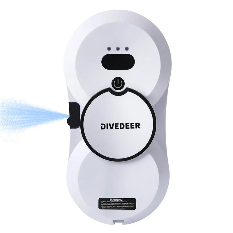 DIVEDEER Window cleaning robot 5600PA large suction electric spray window cleaning robot fall prevention remote cleaner