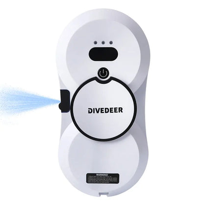 DIVEDEER Window cleaning robot 5600PA large suction electric spray window cleaning robot fall prevention remote cleaner