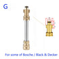 ROUE High Pressure Washer Car Washer Extension Lance Nozzle 1/4" Quick Connector  for Parkside Karcher Stihl Nilfisk Bosch