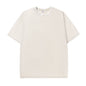 100% Cotton T-shirt Custom Logo Street Trend Short Sleeve T-shirt Embroidery Design European American Size Tops Printing Pattern