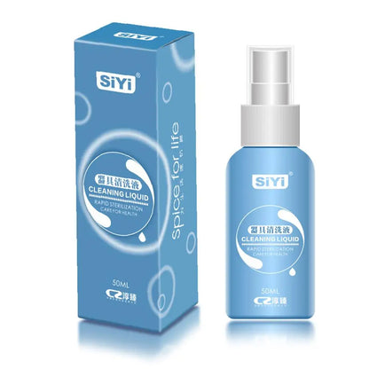 50ml Anti-bacterial Sex Toy Cleaner Disinfection Liquid for Vibrator Body Safe Cleaning Spray Bottle Sex Products Sterilization