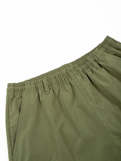 Men's Tactical Shorts Elastic Waist Cargo Work Shorts Men Outdoor Casual Street Style Jogging Shorts Loose Work Casual Shorts