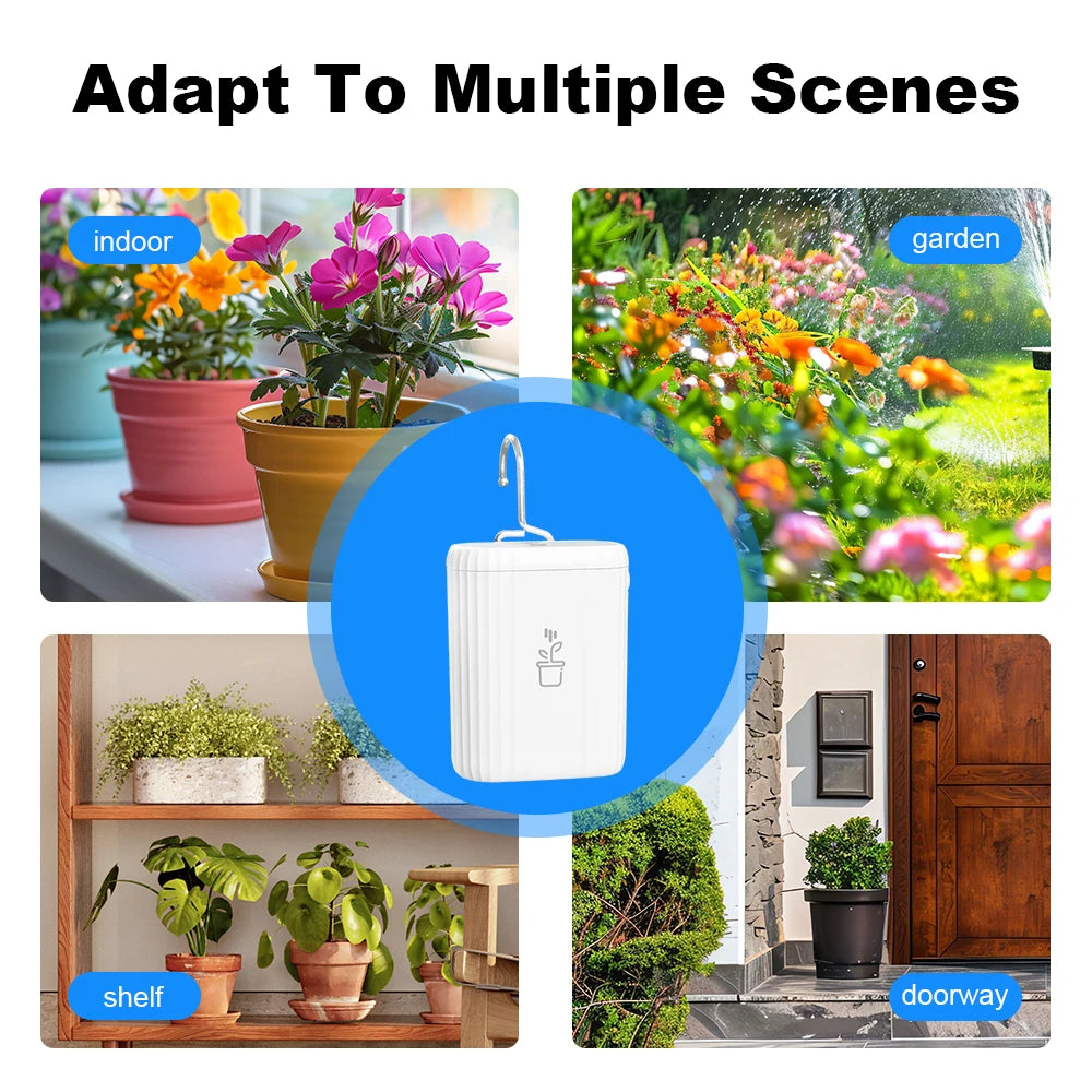 WiFi Intelligent Watering Device Timed Automatic Drip Irrigation System Remote APP Control Auto Watering for Indoor Plants