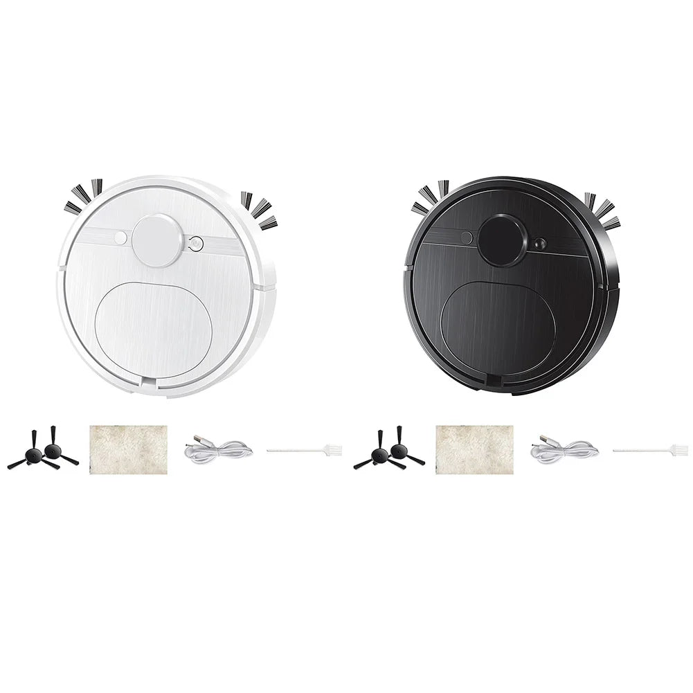 3 In 1 Smart Sweeping Robot Multi-Purpose Intelligent Wiping Floor Robot Rechargeable Automatic Cleaning Machine for Dust Remove