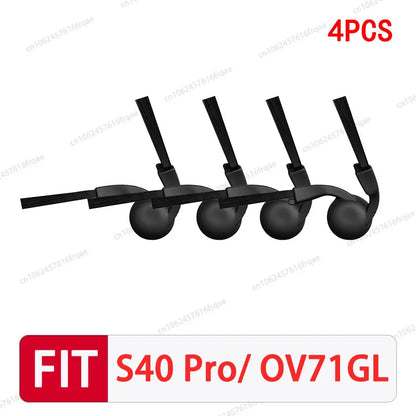 For Xiaomi S40 PRO / OV71GL Robot vacuum cleaner Accessories Main Side Brush Mop Cloth Filter Dust Bag Replacement Spare Parts