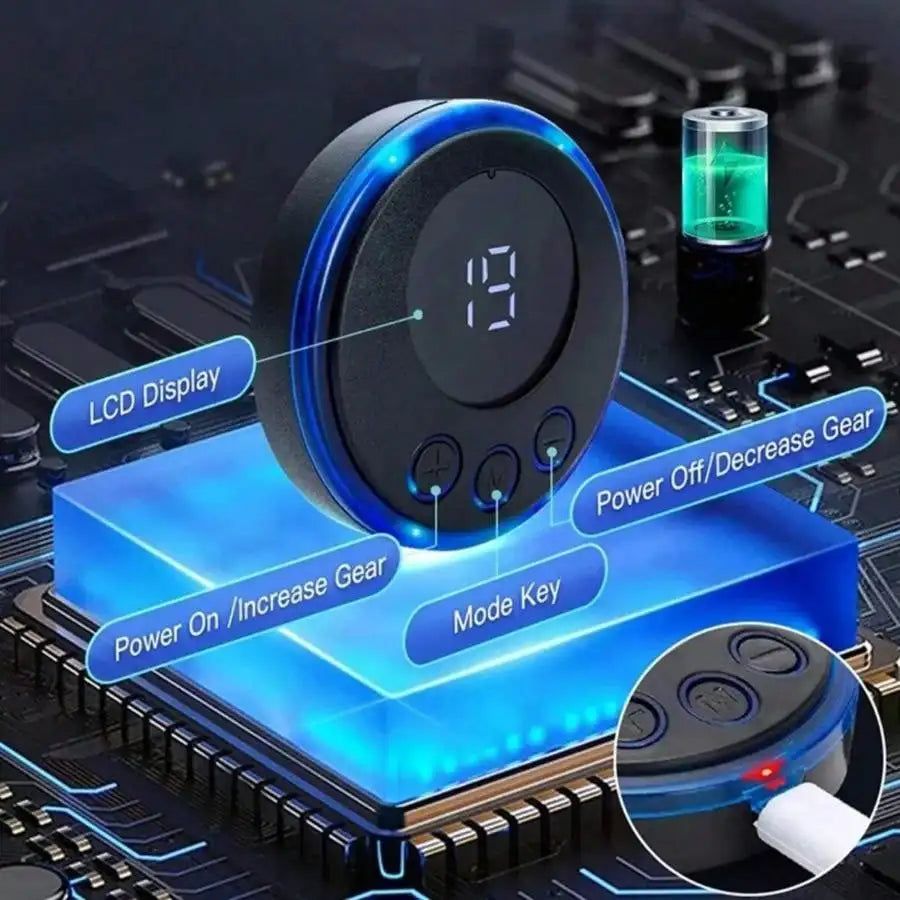 USB Charging EMS Abdominal Muscle Stimulator for Men Fitness ABS Arm Training Patches Home Muscle Exercise Equipment