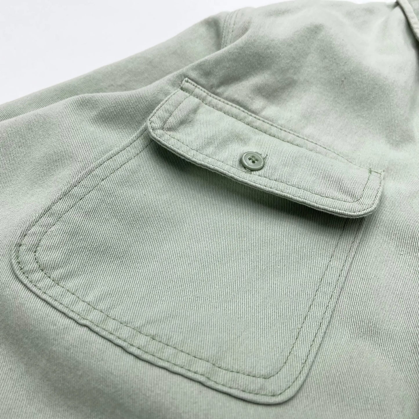 Autumn New Japanese Retro Heavyweight Twill Long-Sleeve Turn-down Collar 100% Cotton Shirt Men's Fashion Washed Casual Blouses
