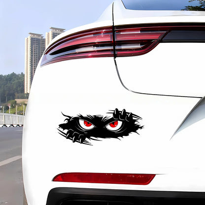 15cm Laptop Funny Monster Sticker Waterproof 3D Vinyl Self Adhesive Funny Anime Cute Auto Motorcyc Peeking Monsters Car Stickers