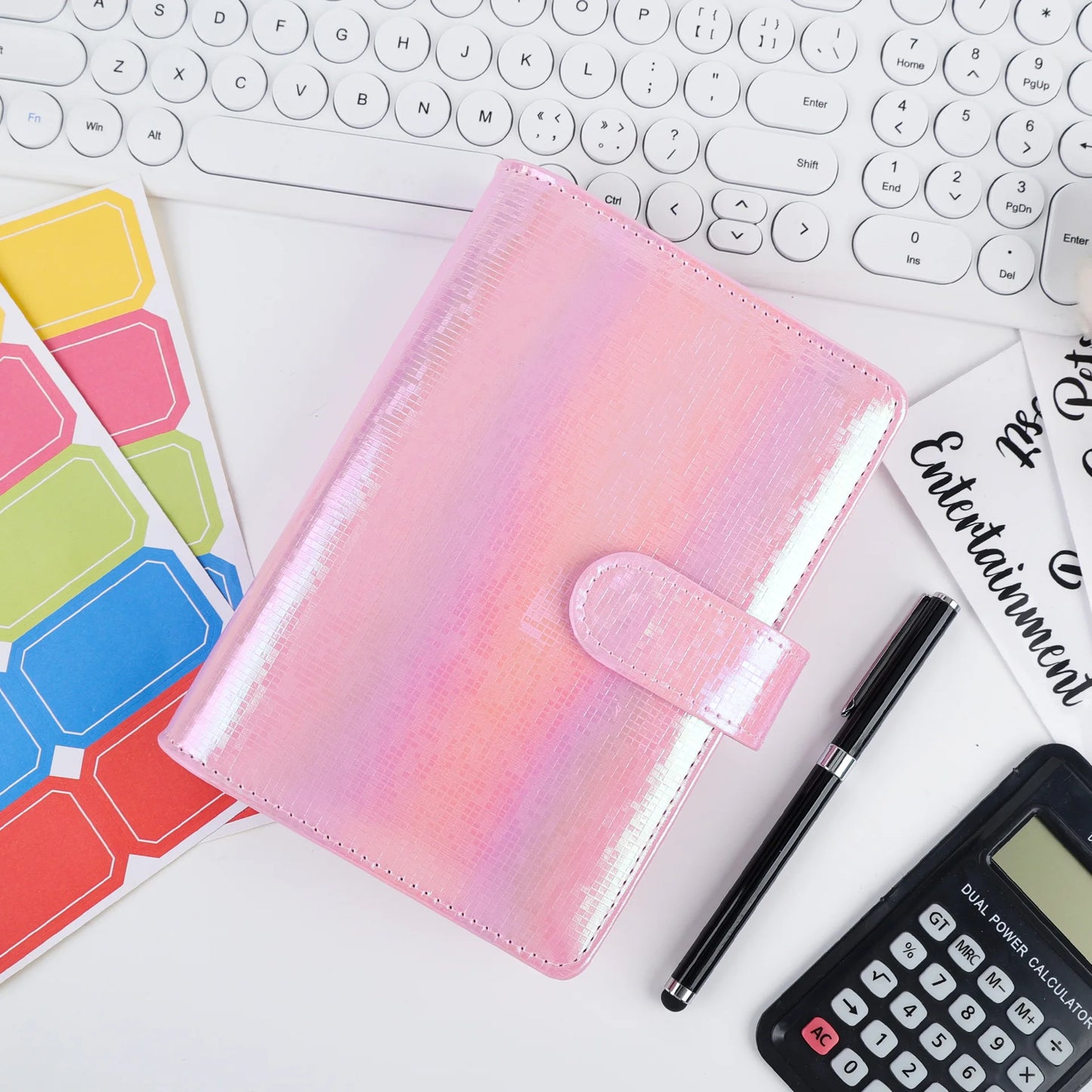 NEW A6 Money Budget Planner Binder With Zipper Envelopes, Cash Envelopes For Budgeting, Money Organizer For A6 Cash Budget Binde