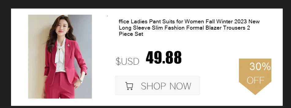 Fashion Red Pant Suits For Women Business Work Wear Formal Outfits Office Lady Blazer Set Elegant 2 Pieces Sets Female 2024 New