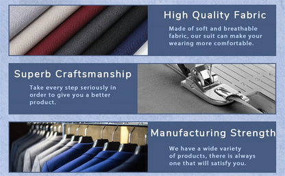 24H Ship High Quality Wedding Suit Set for Groom 3 Pieces Men's Fashion Suits One Button Shawl Neck Blazer Jacket Vest Pants