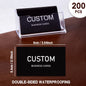 200/500/1000pcs Customizable Cards, Personalized Business Cards with Acrylic Storage Box, Matte Film Thank You Invitations