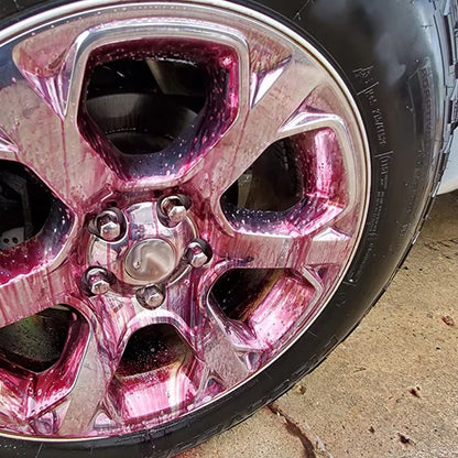 Iron Remover Car Detailing Spray Dissolve Brake Dust Rust Stain Cleaner Safe For Car Paint Alloy Wheel Rim Metal Surfaces