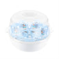 Microwave Bottle Sterilizer Steam Sterilizer Fits 6 Baby Bottles for Baby Bottles Pacifiers Cups Disinfect in 2-6 Minutes