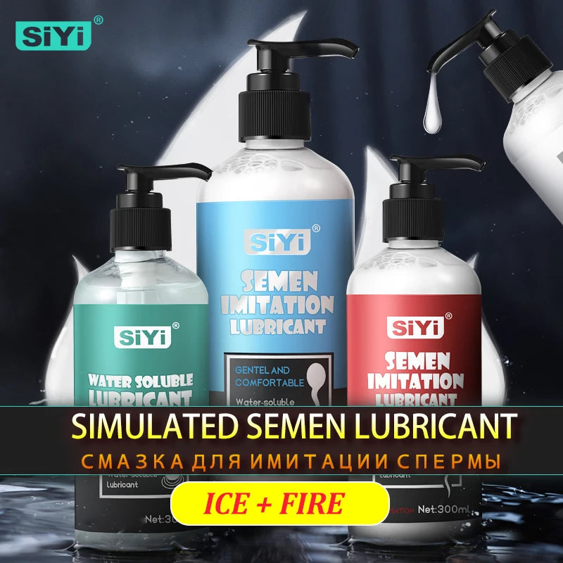 Anal Semen Lubricant Ice Hot Feeling Gay Lesbian Anal Room Affair Erotic Sex Adult Products Masturbated Toy Lube Water-based Gel