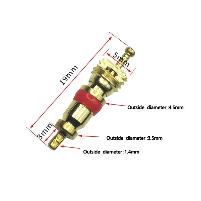 1set Tire Valve Core Screwdriver Tool Multifunctional Tire Valve Stem Tool Standard & Large Bore Tyre Nipple Core Removal Inser