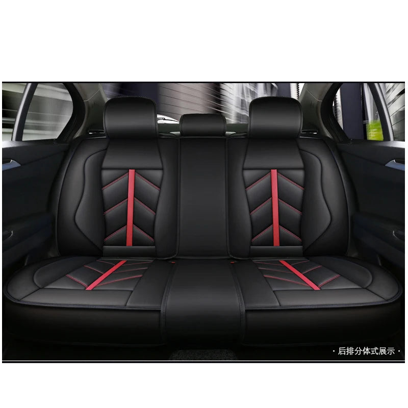 Leather Car Seat Covers For Polo Sedan Volkswagen Touareg Touran Passat B5 B6 B7 Jetta VW Golf 7 Tiguan Golf 4 5 6 7 Accessories