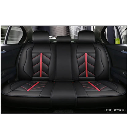 Leather Car Seat Covers For Polo Sedan Volkswagen Touareg Touran Passat B5 B6 B7 Jetta VW Golf 7 Tiguan Golf 4 5 6 7 Accessories