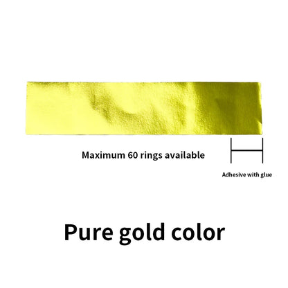 100pcs Cigar Label Ornament Repair Burst Foot Fixed Nightshade Anti-cracking Cigar Toe Label