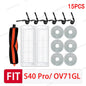 For Xiaomi S40 PRO / OV71GL Robot vacuum cleaner Accessories Main Side Brush Mop Cloth Filter Dust Bag Replacement Spare Parts