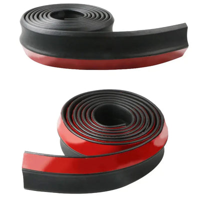 Universal Front Bumper Spoiler Lips Car Bumper Lip Protection Stickers Car Front Bumper Lip Rubber Car Bumper Protectors
