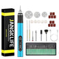 JANGKLIFE USB Cordless Rotary Tool Kit Woodworking Engraving Pen DIY For Jewelry Metal Glass Mini Wireless Drill