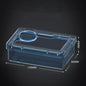【E】Pet Reptile Lizard Turtle Transparent Feeder Anti-escape Food Bowl Worm Live Container Reptile Pet Bowls Feeder Pet Supplies