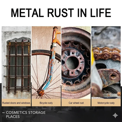 Multifunctional car rust remover used for removing rust providing surface protection on car brake pads iron metal surface 1/3PCS