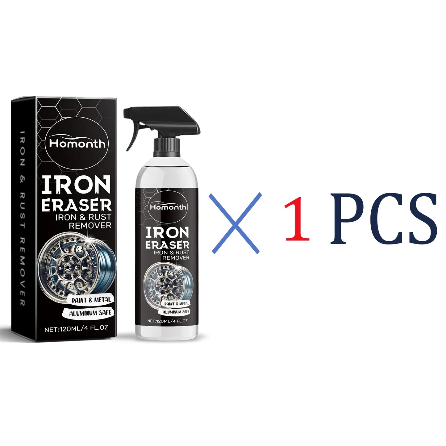 Universal Vehicle Rust Treatment Spray Dissolve Old Rust Prevent Re-rust Ideal For Car Detailing Garage Home Metal Cleaning Work