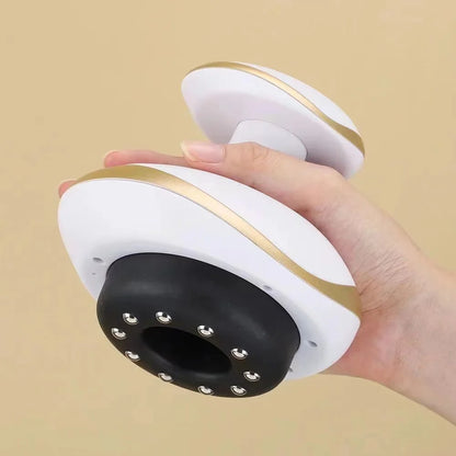 Electric Scraping Massage Cupping Body Massager Vacuum Cans Suction Cup Heating Body Back Neck Arm Guasha Massager