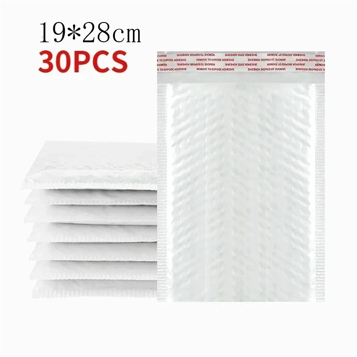 Wholesale White Bubble Envelopes Bag Waterproof Foam Bubble Mailers Shipping Envelope Bags Plastic Self Sealed Packing Pouches