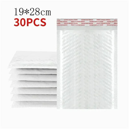 Wholesale White Bubble Envelopes Bag Waterproof Foam Bubble Mailers Shipping Envelope Bags Plastic Self Sealed Packing Pouches