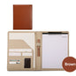 Multifunctional A4 Folder With Pen Holder Card Slot Leather Document Holder Stationery Business Contract File Folder Organizer