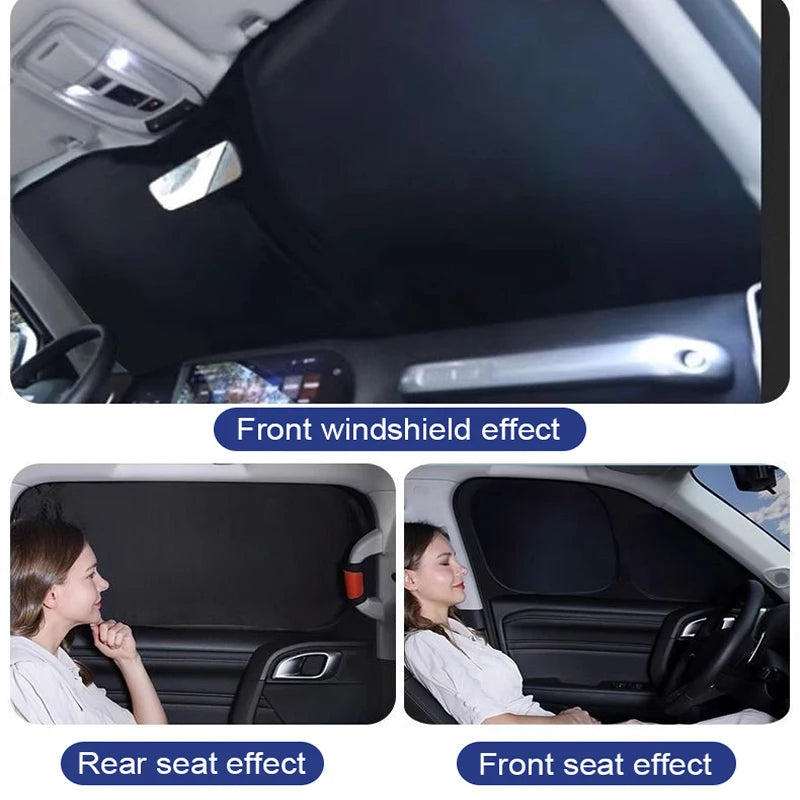 For Leapmotor C10 2024 2025 2026 Car Sunshade Curtains Cover Windshield Anti-UV Tool Visors Privacy Shield Part Auto Accessories