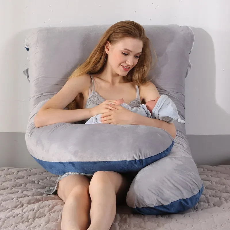 120x65cm Pregnant Pillow for Pregnant Women Soft Cushions of Pregnancy Maternity Support Breastfeeding for Sleep Dropshipping
