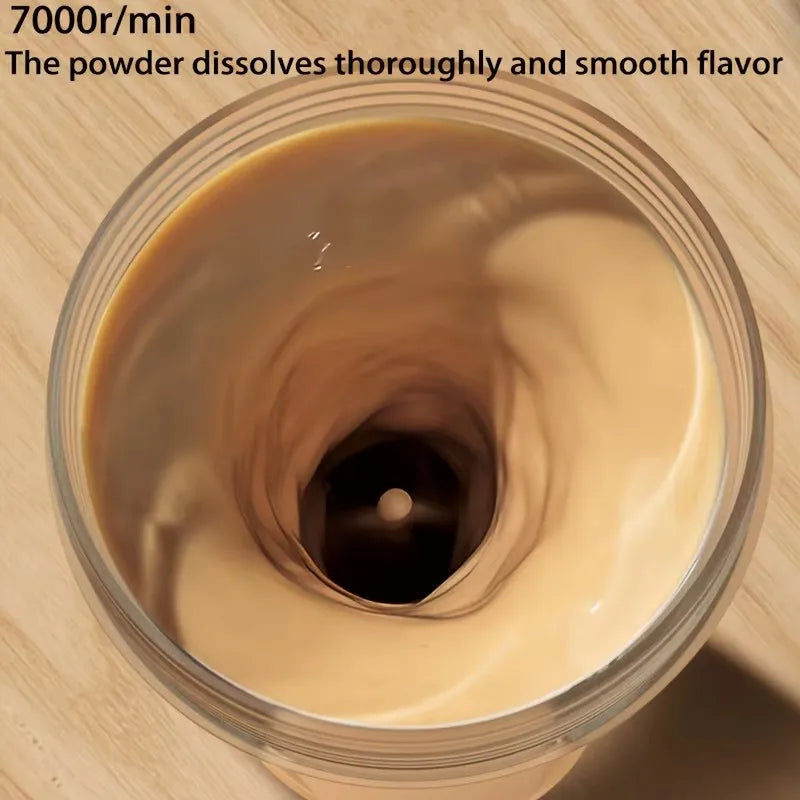 New Detachable Electric Mixing Cup Electric Protein Powder Shaker Cup USB Rechargeable Reusable Suitable For Lndoor/Outdoor Use