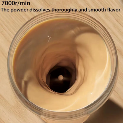 New Detachable Electric Mixing Cup Electric Protein Powder Shaker Cup USB Rechargeable Reusable Suitable For Lndoor/Outdoor Use