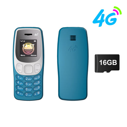 SERVO BM80 LTE Super Small Mobile Phone 4G Network Auto Call Record Speed Dial Blacklist Dual SIM Standby Mini Feature Cellphone