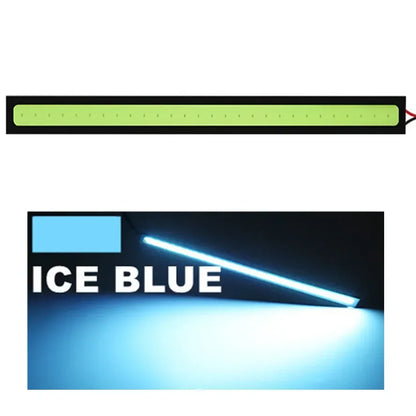 LED COB daytime running lights 17cm waterproof car lighting car interior design 12V 6500K high brightness strip lights