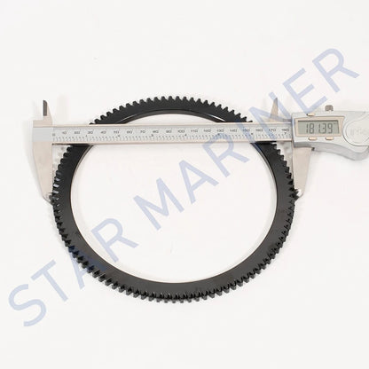 350-06091 Flywheel Crown Gear Ring For Tohatsu Outboard Motor Seapro HDX Hidea 2T 15HP 18HP 3G2-06091-1 Mercury 15HP Boat Engine
