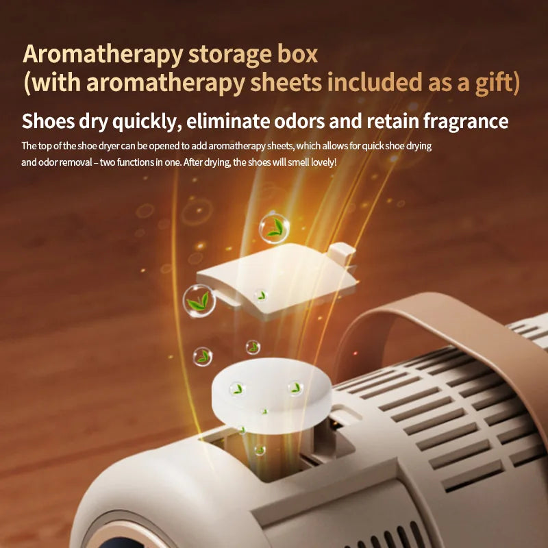 Foldable Shoe Dryer Electric Shoe and Boot Dryer Timing Control Household Shoe Warmer Portable Heater For Socks Boots