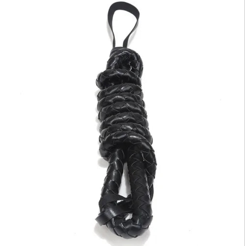 1.8M Long Faux Leather Bondage Whip Handle Riding Crop Fetish Flogger Sexy BDSM Toys for Adult Woman Halloween Costume Accessory