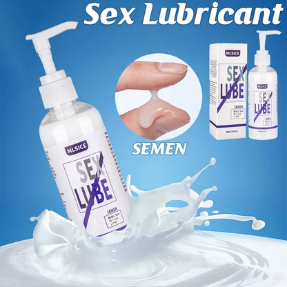 200ml Lubricant For Sex Semen Lube Vagina Man Anal Gay Personal Lubrication Intimate Sexual Water Based Gel Adult Products Shop