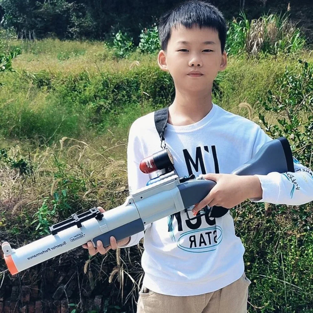 M79 Shell Ejecting Soft Bullet Toy Gun for Outdoor Shooting CS Game Manual Loading Launchers Toys Christmas Gift for Adult